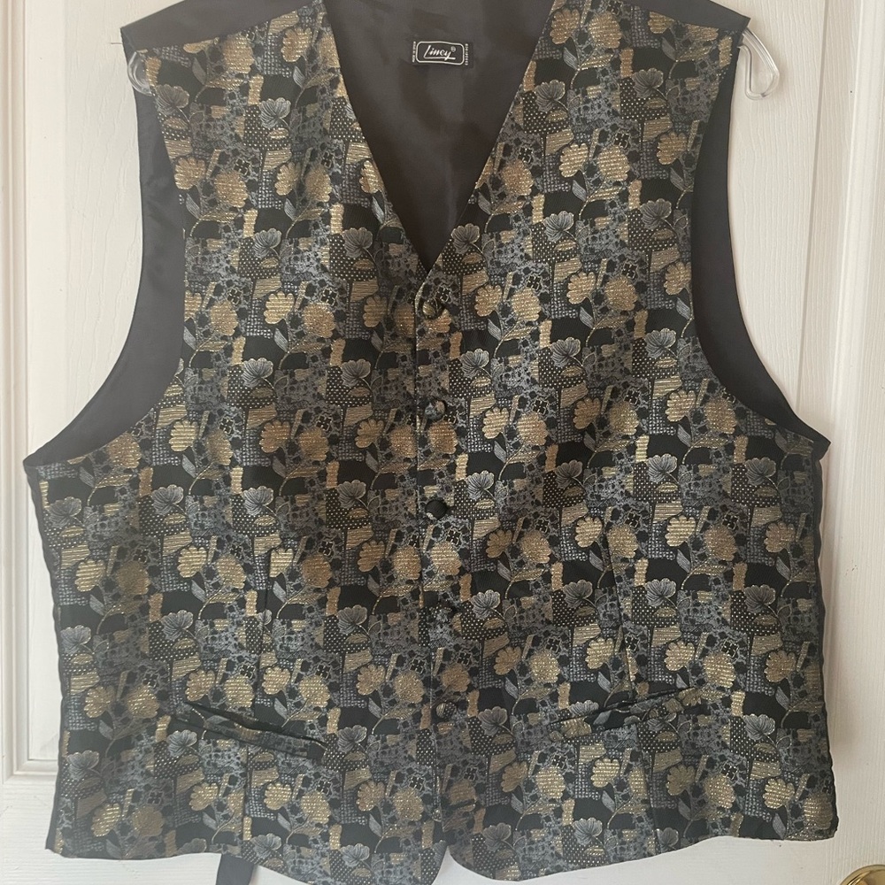 Liney jacquard Vest 54